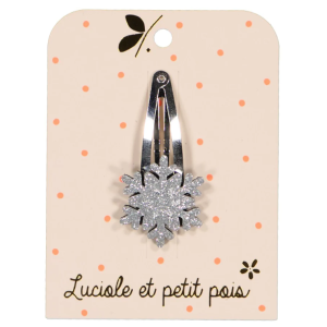 Barrette flocon - Glitter...