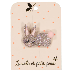 Barrette lapin - Glitter or