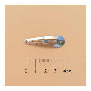 Barrette étoile filante bleu